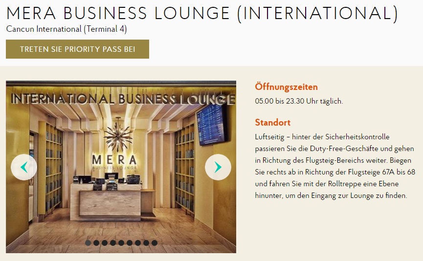 Cancun Business Lounge